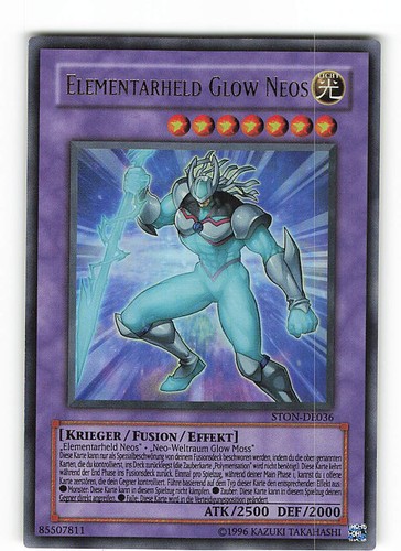 Yugioh elementar held - yugioh, glow