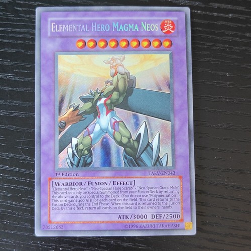 Yugioh elementarheld magma - -,