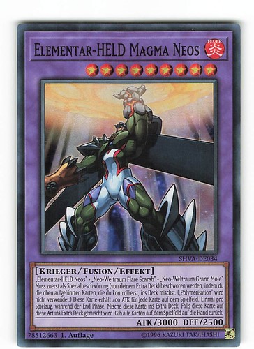 Yugioh elementar held magma - elementar-held,