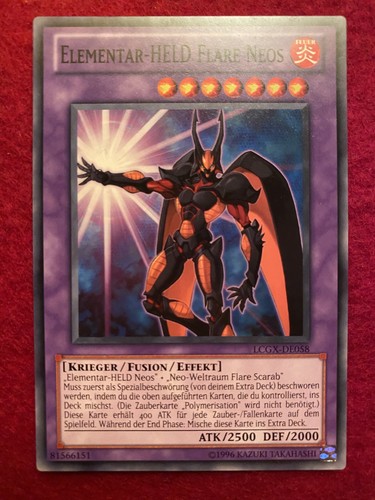 Elementar held flare - yu-gi-oh!,