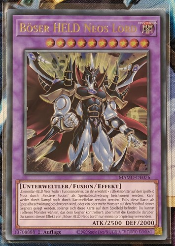 Böser held neos - yu-gi-oh,