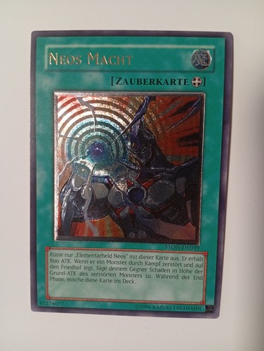 Yugioh neos macht ston - macht,, ston-de039