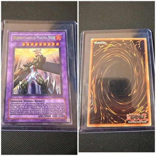 Yugioh elementarheld magma - yugioh,