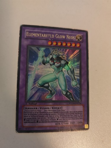 Elementar held glow - yu-gi-oh!, elementar-held