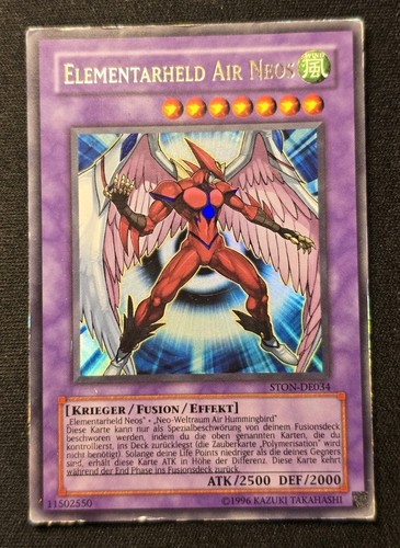 Yugioh karte elementarheld - yugioh,