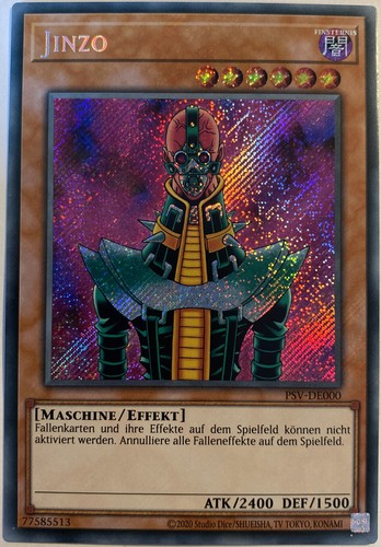 Yugioh jinzo psv de000 - jinzo, psv-de000
