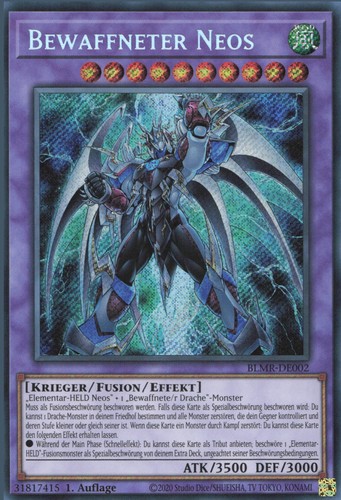 Yugioh bewaffneter neos - bewaffneter,
